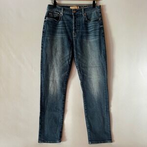7‎ For All Mankind Luxe Vintage Josefina High Waist Slim Boyfriend Jeans Size 29